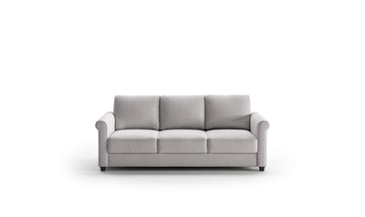 Luonto Rosalind 3-Seater Full Sleeper Sofa Bed in Light Gray