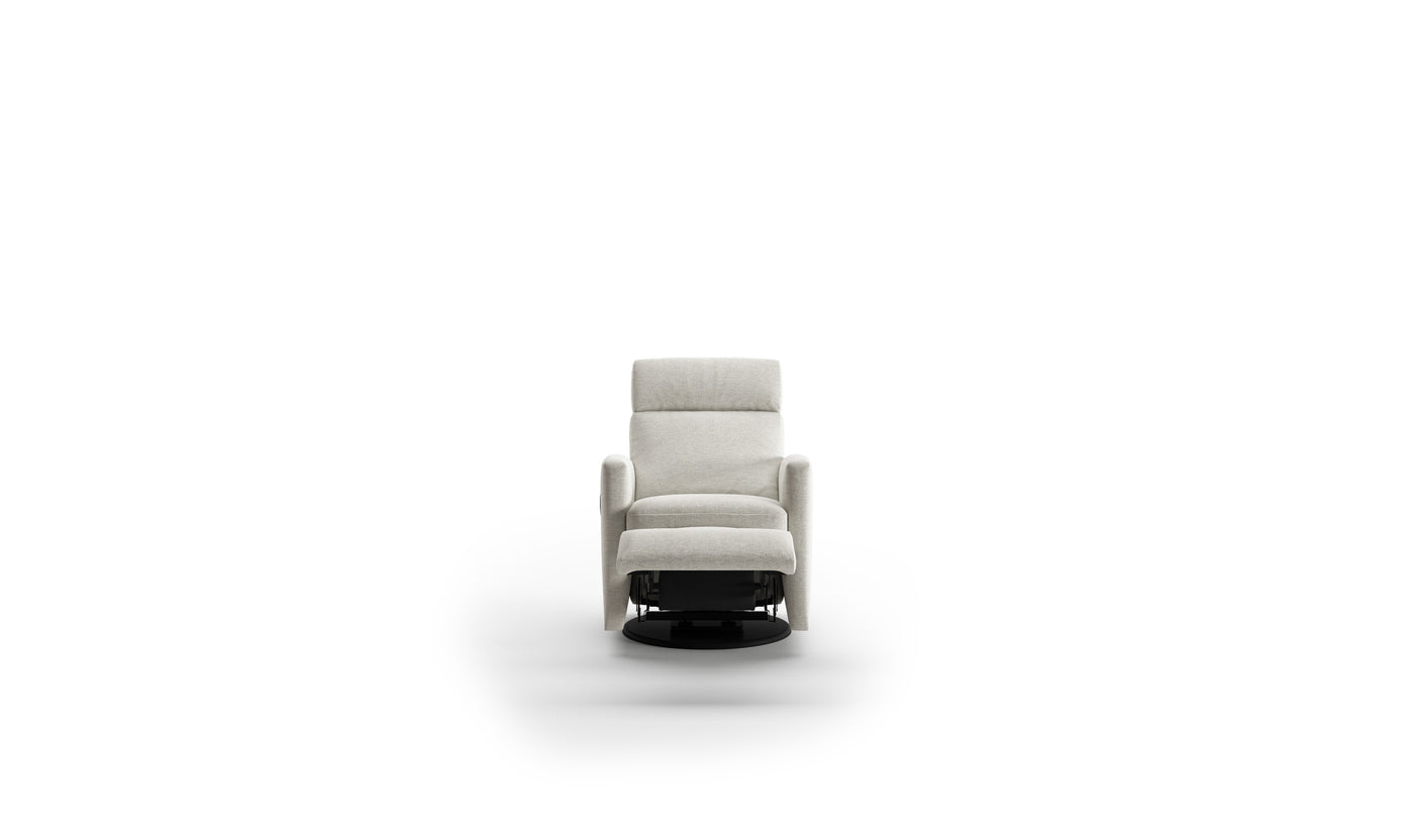 Luonto Track Fabric Recliner Chair with Adjustable Headrest