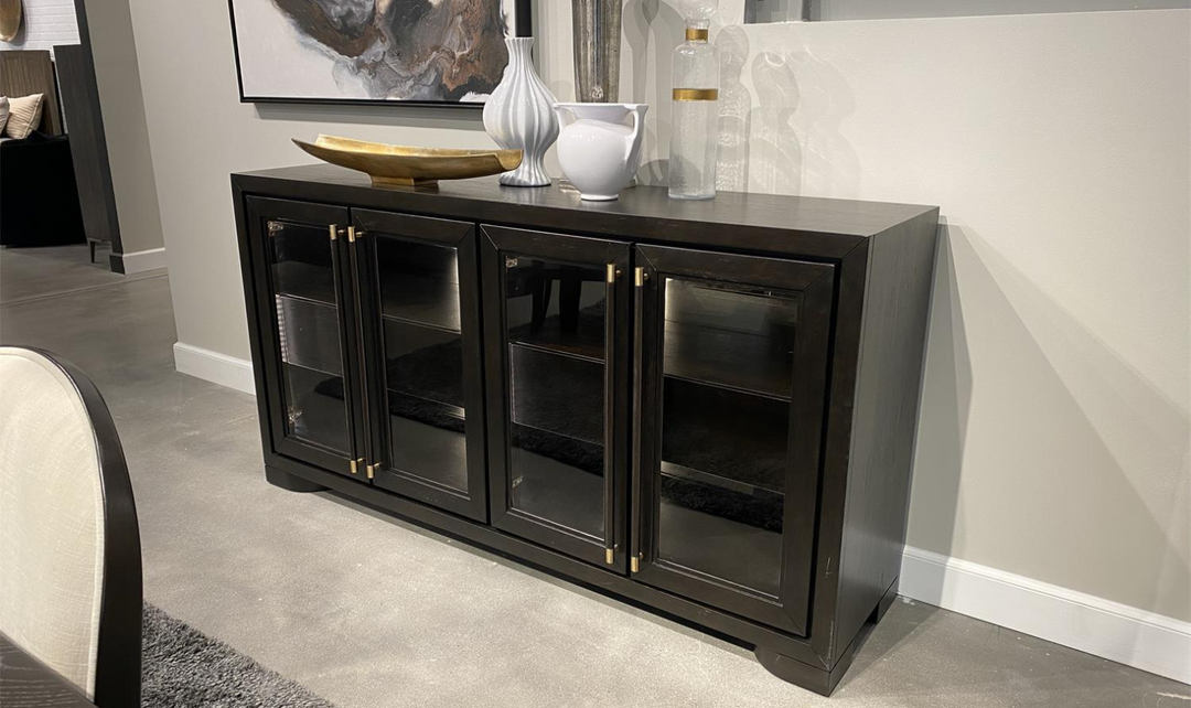 Lydia Display Sideboard with 2 Drawers