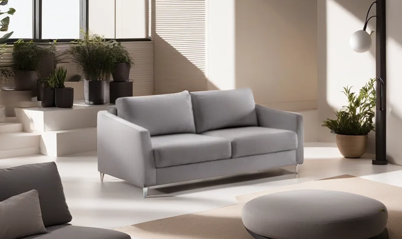 Luonto Monika Fabric Sleeper Sofa with Nest Function