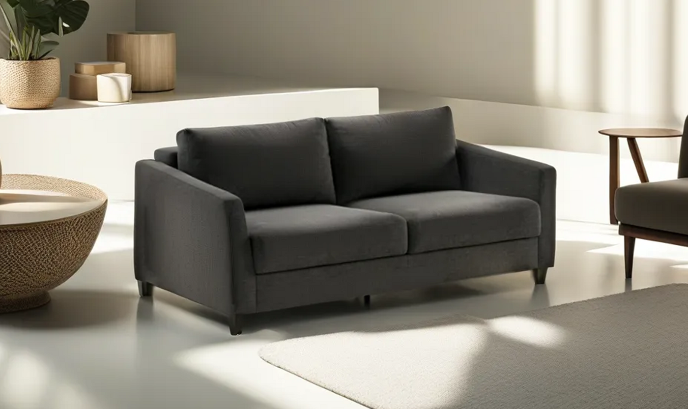 Luonto Monika Fabric Sleeper Sofa with Nest Function