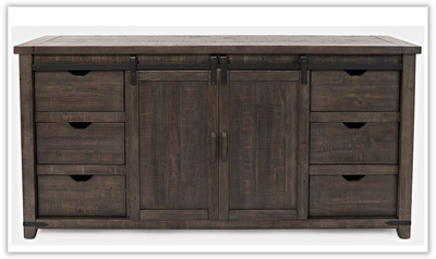 UrbanChic County 70" Barn Door Server