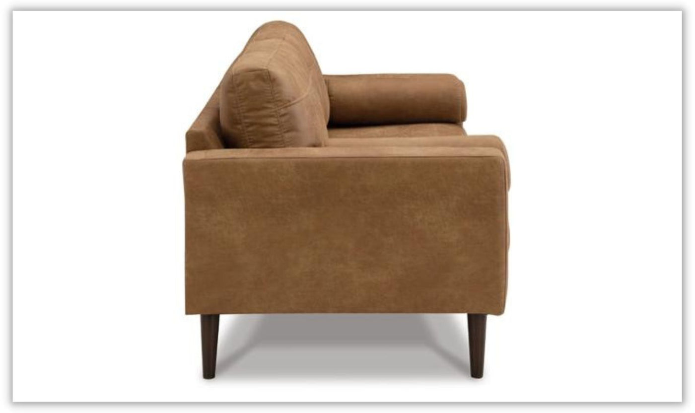 Telora Caramel Leather Sofa 