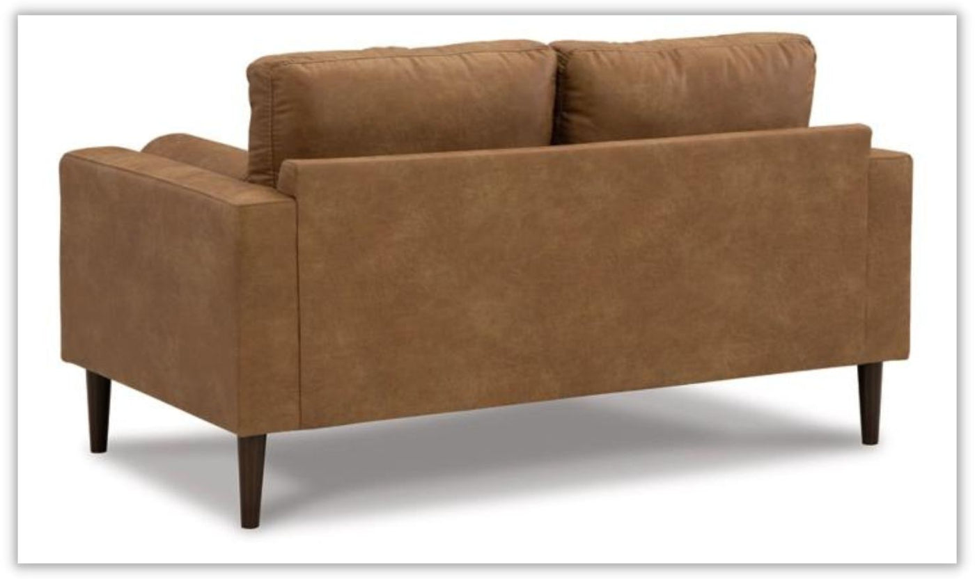 Telora Loveseat in Caramel