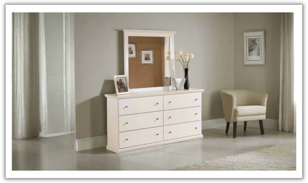 Maribel Dresser and Mirror-Leahyco furniture