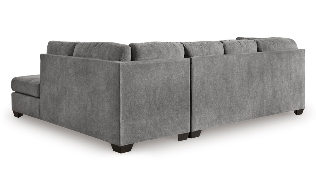 Marleton 2-Piece Full Sleeper Sectional with Chaise in Fabric