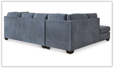 Marleton 2-Piece Tufted Fabric Sectional with Chaise