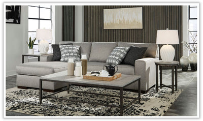 Marsing Nuvella Sectional in Gray