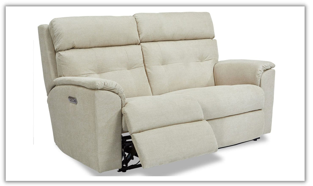 Flexsteel Mason Power Reclining Living Room Set With Headrest