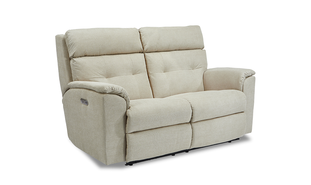 Flexsteel Mason Power Reclining Loveseat with Headrest