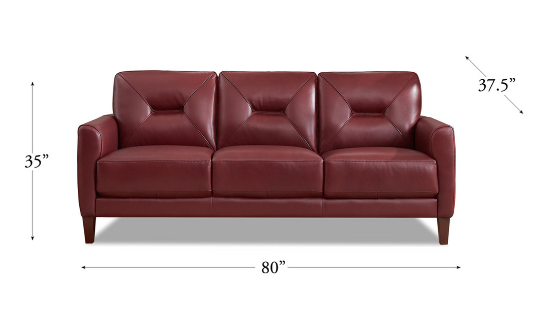 Mavis Leather Living Room Set