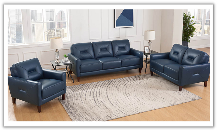 Mavis Leather Living Room Set