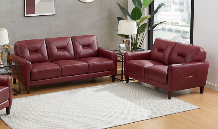 Mavis Leather Living Room Set