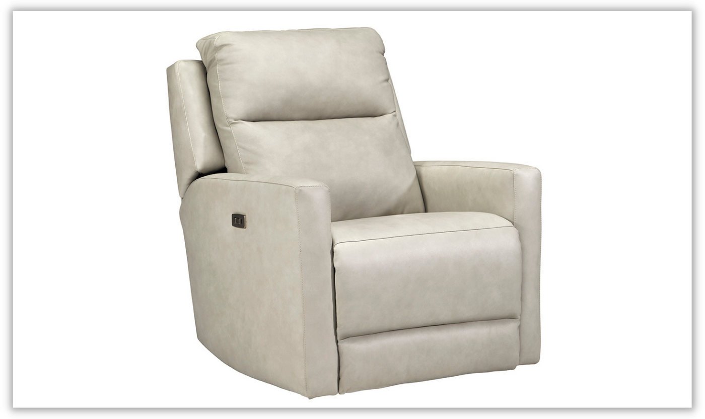 Andrena Eggshell Power Recliner Swivel Chair