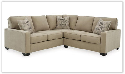 Lucina Sectional Sofa in Fabric