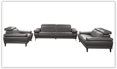 Mercer Living Room Set With Adjustable Headrest