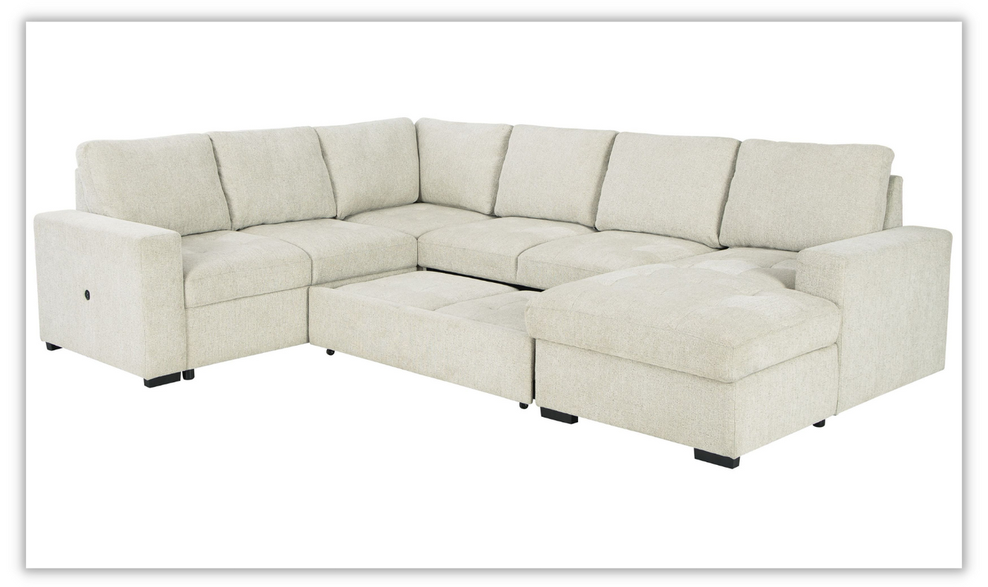 Millcoe Sectional with Pop Up Bed