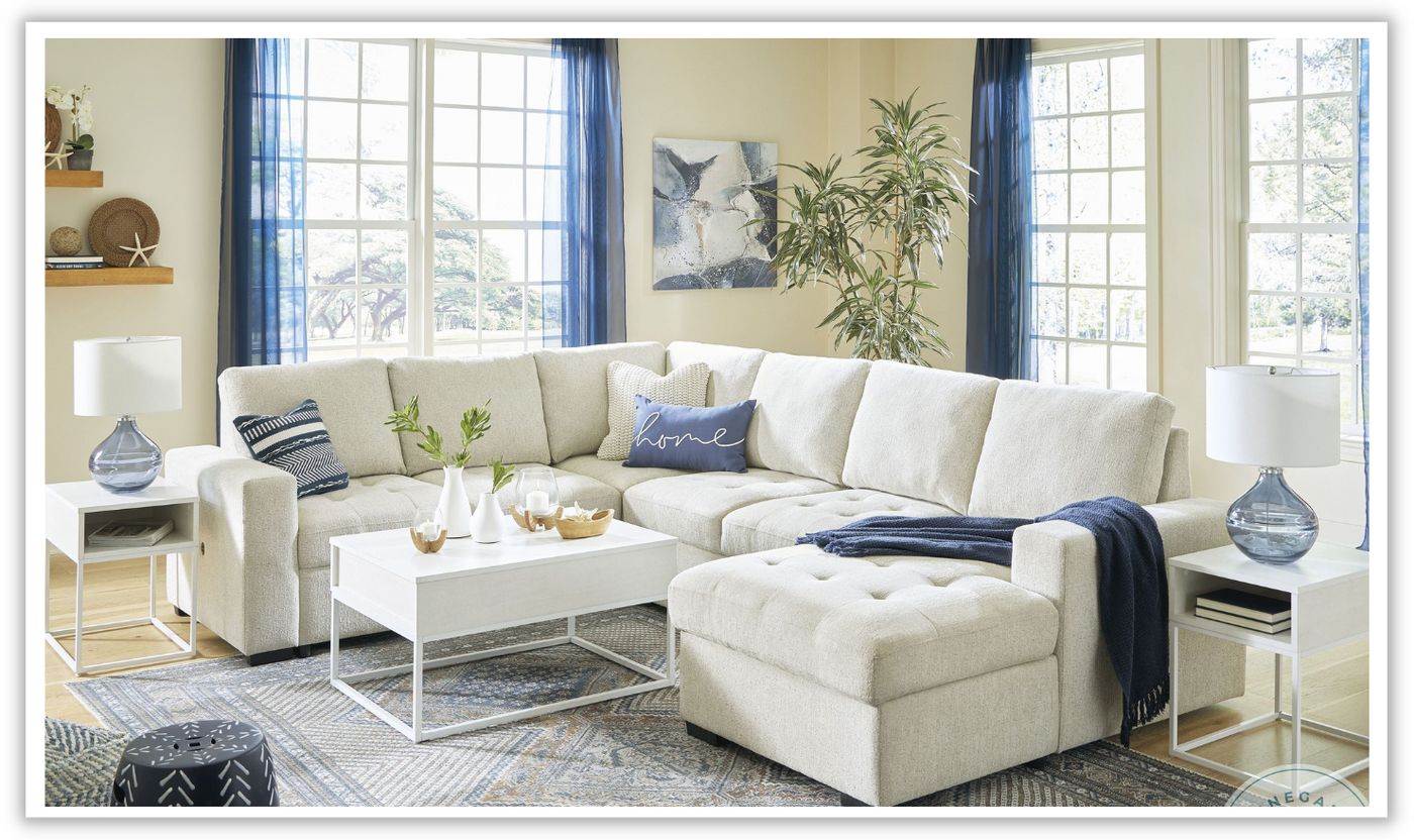 Millcoe Sectional with Pop Up Bed