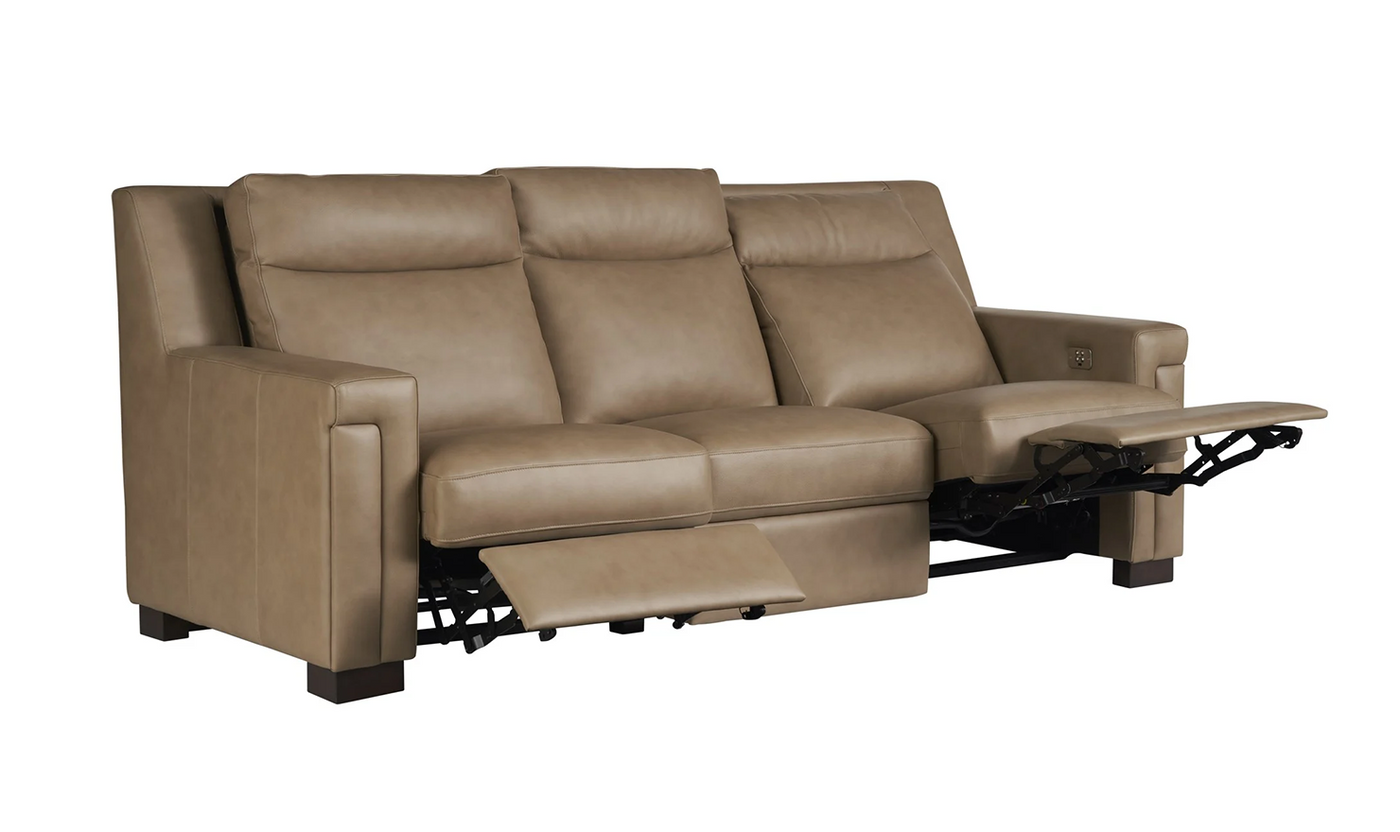 Mixon 3 Seater Power Reclining Sofa with USB Support