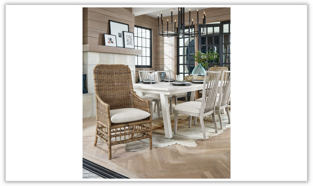 Universal Modern Farmhouse Irving Dining Table Set