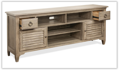 Myra  74-in Louver Tv Console