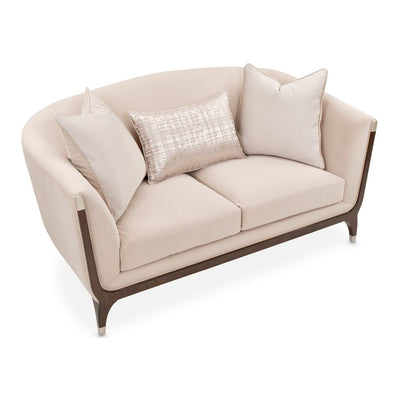 Paris Chic Loveseat in Tiramisu Espresso