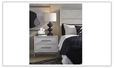 Naples White Rectangular Bedroom Set