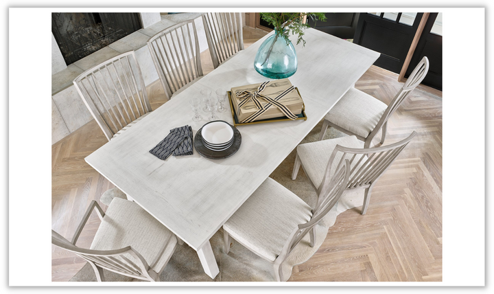 Universal Modern Farmhouse Irving Dining Table Set