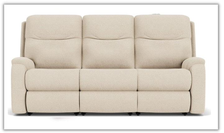 Penn Power Reclining Sofa with Power Headrests & Footrests