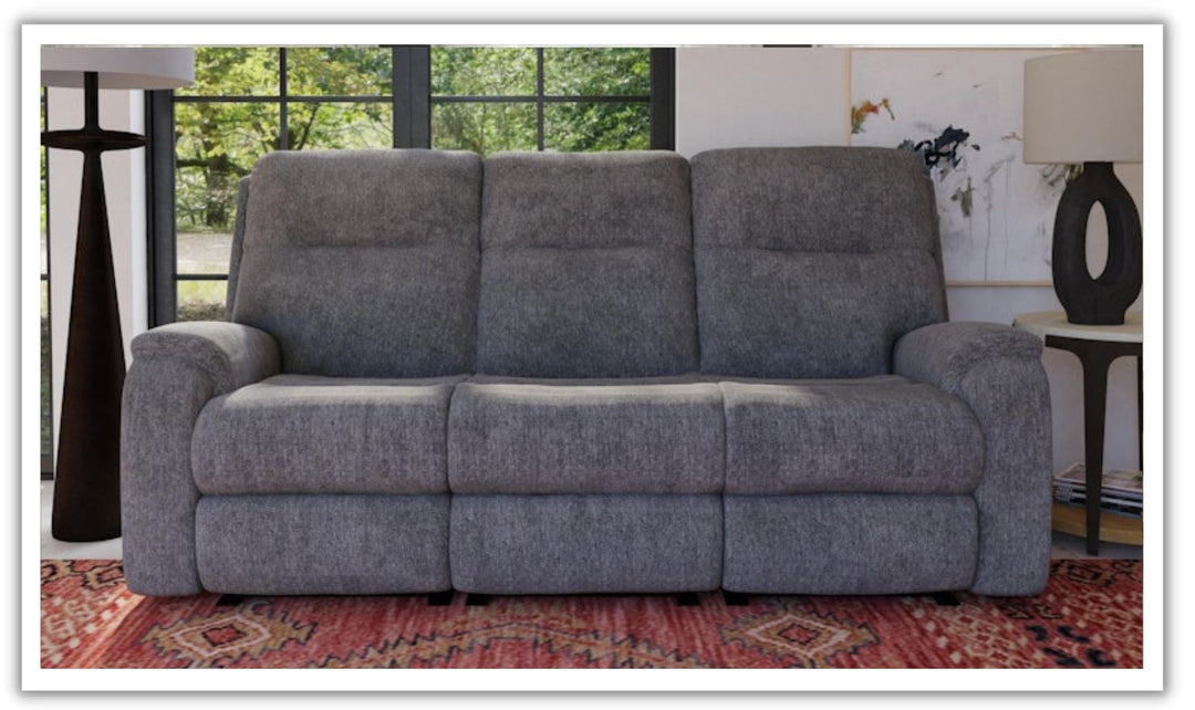 Penn Power Reclining Sofa with Power Headrests & Footrests