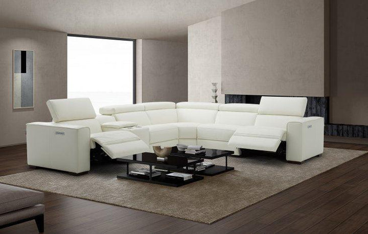 Incanto Leather Motion Sectional