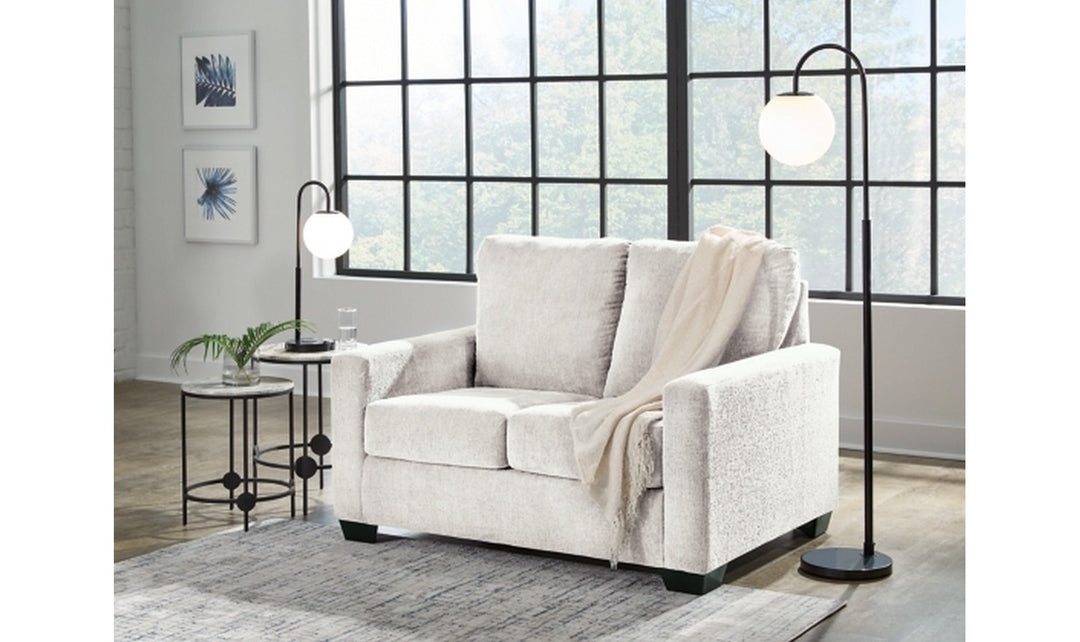 Rannis Fabric Sofa Sleeper with Memory Foam Mattress