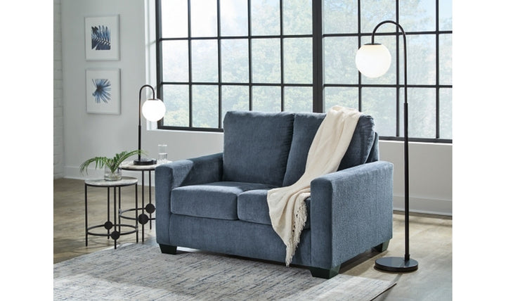 Rannis Fabric Sofa Sleeper with Memory Foam Mattress