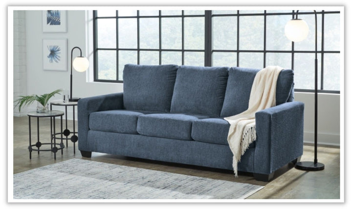 Rannis Fabric Sofa Sleeper with Memory Foam Mattress