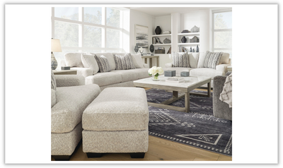 Rilynn Living Room Set With Rolled Arms