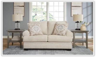 Rilynn Living Room Set With Rolled Arms