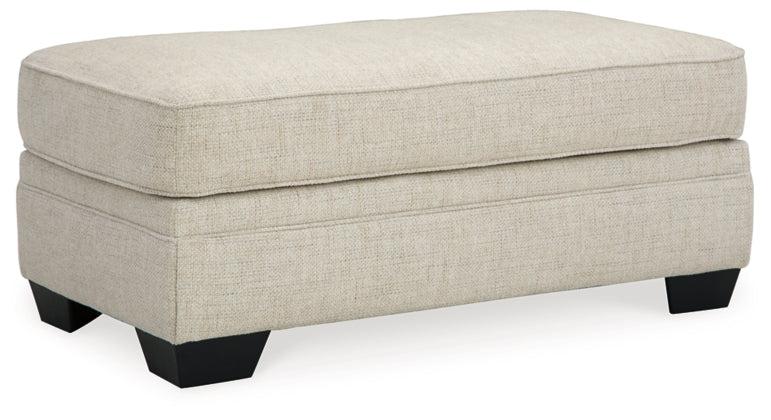 Rilynn Ottoman In Linen