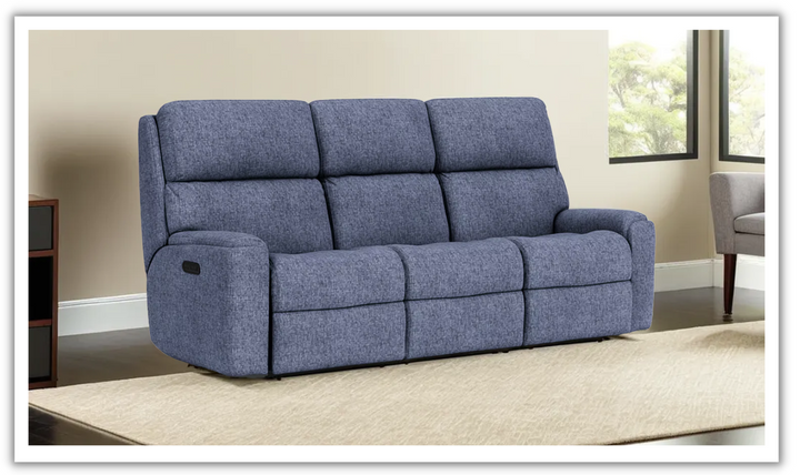 Flexsteel Rio Power Reclining Sofa with Power Headrests