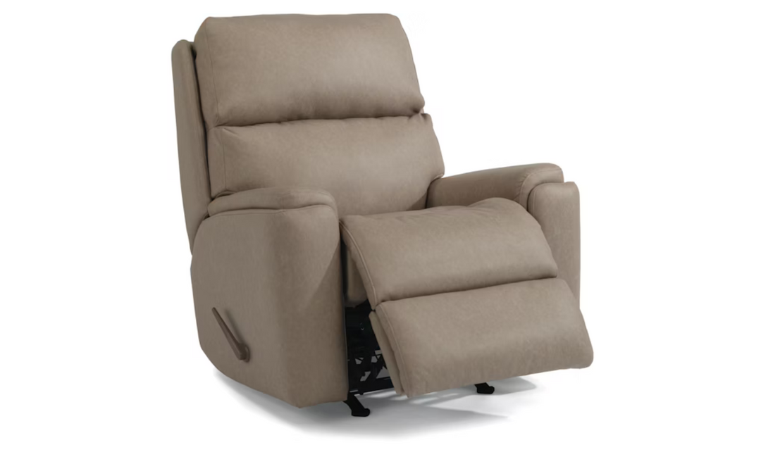 Rio Power Rocking Recliner Fabric Chair with Power Headrest