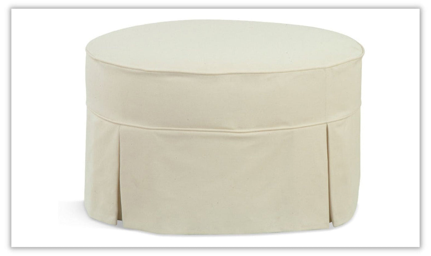 Alexandria Chair Ottoman Slipcover only