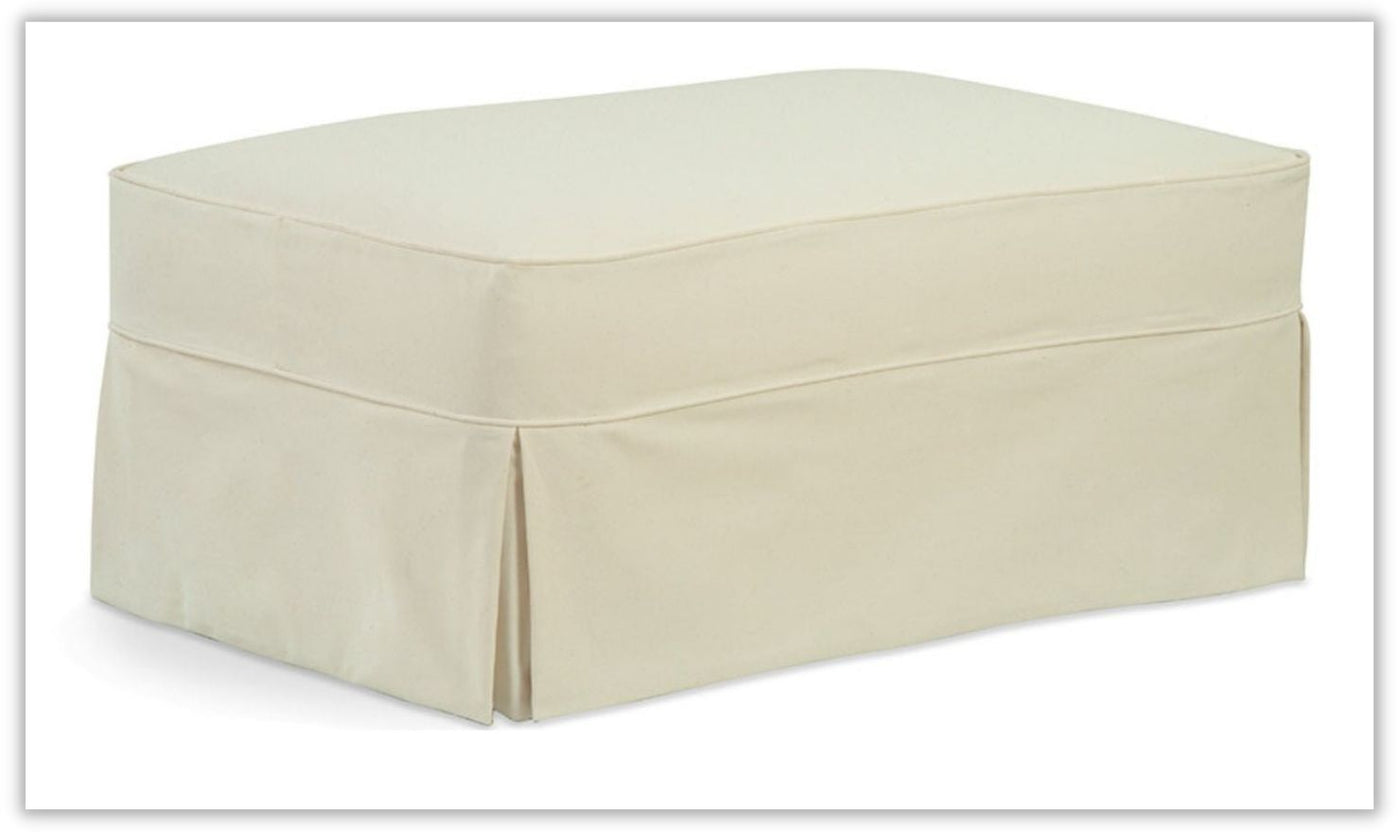 Alyssa Ottoman Slipcover Only