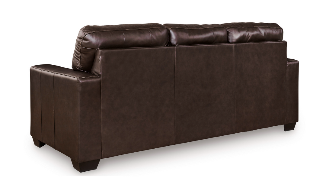 Santorine Tufted Queen Sofa Sleeper in Leather-Leahyco