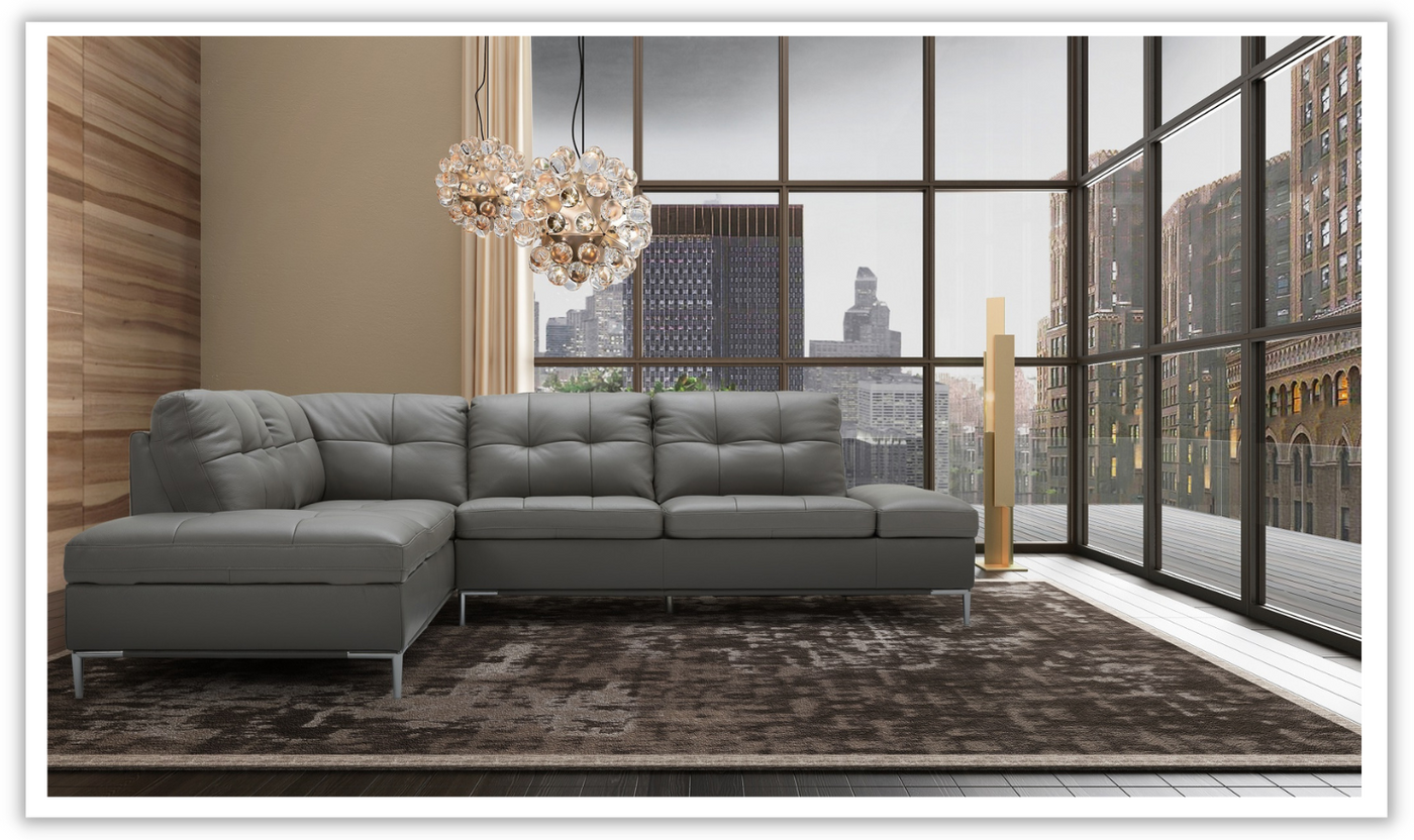 Satellite Sectional Sofa with Tufted Back