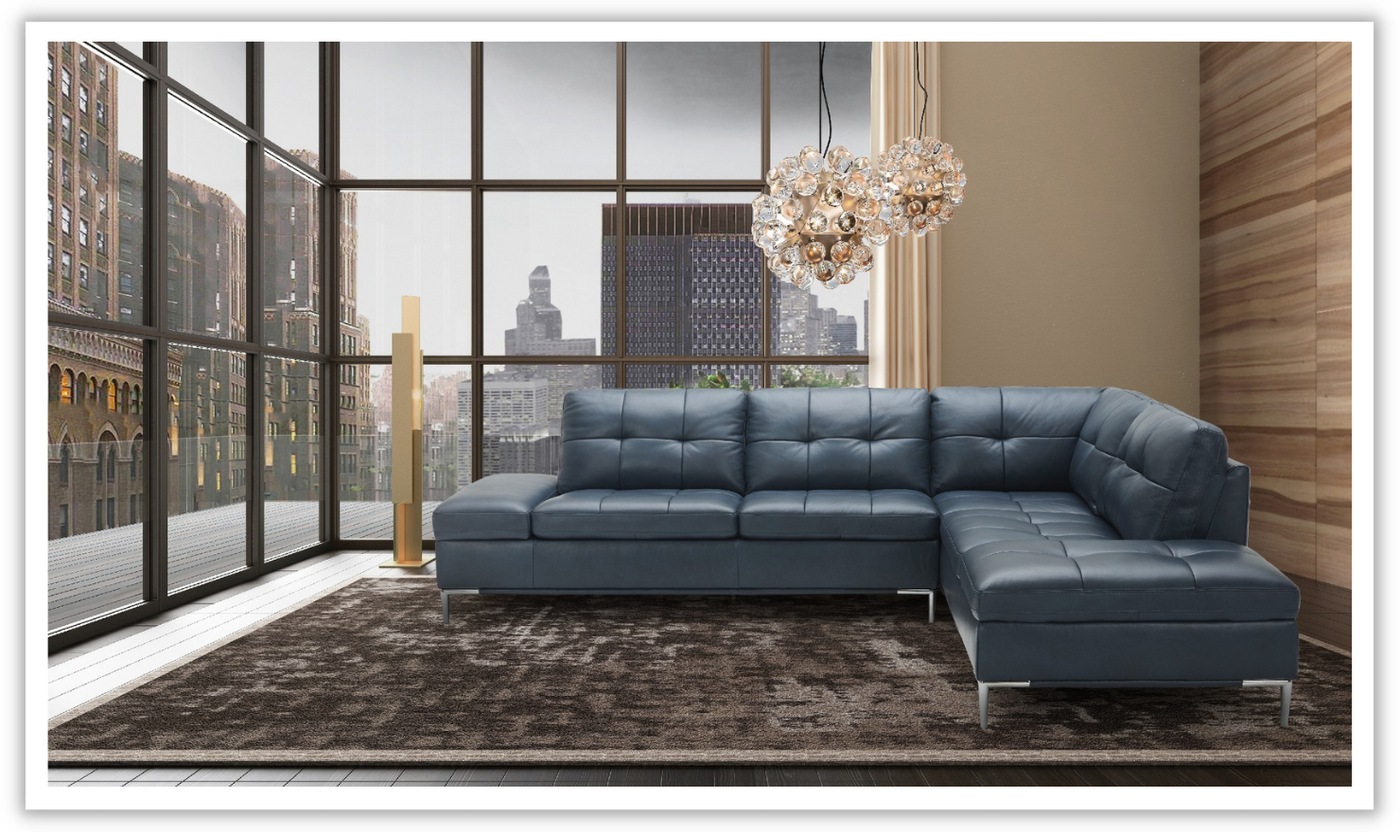 Satellite Sectional Sofa with Tufted Back