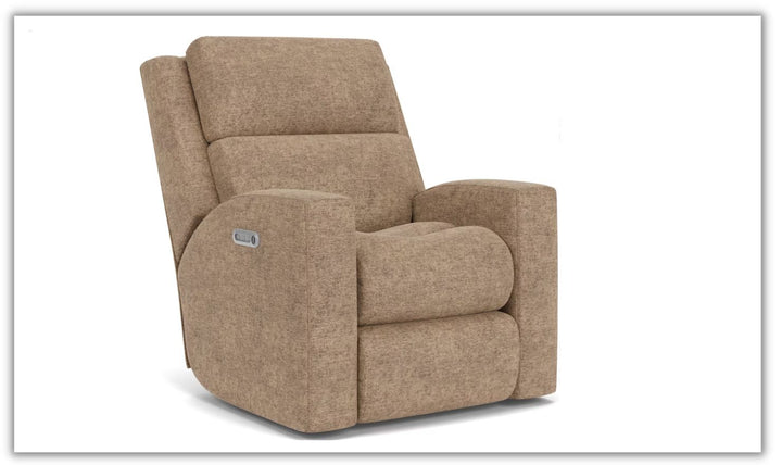 Flexsteel Score Power Recliner Chair with Power Headrests