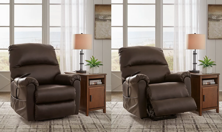 Modern Heritage Shadowboxer Power Lift Recliner Chair with USB Port