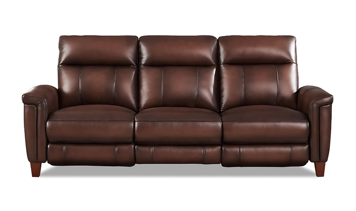 Sherwood 3-Seater Power Headrest Top Grain Leather Zero Gravity Reclining Sofa