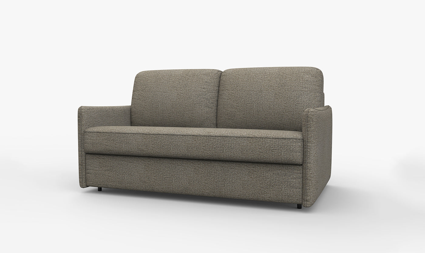 Leahyco Smart Full Sleeper Sofa with Memory Foam Mattress