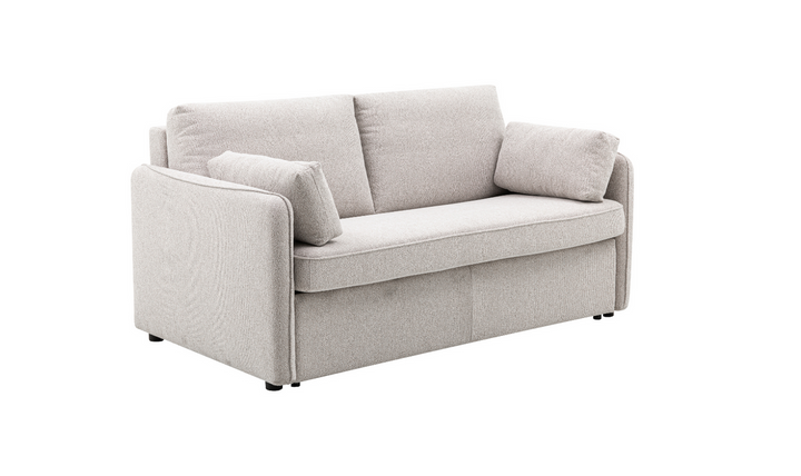 Leahyco Smart Queen Sleeper Sofa With Memory Foam Mattress