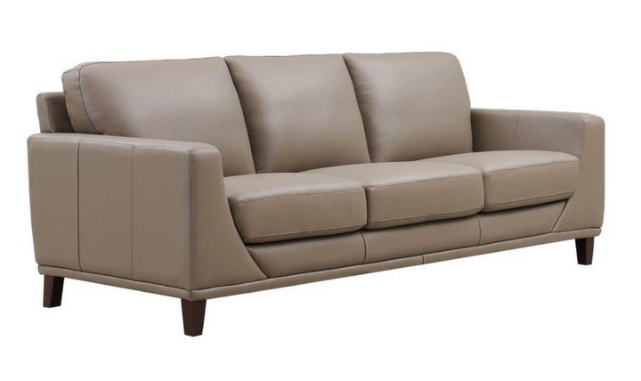 Soma 3-Seater Leather Sofa With Box Seat Cushions-Leahyco